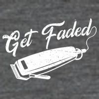 Get Faded Barber Razor Kids T-Shirt