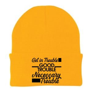 Get In Good Necessary Trouble RIP John Lewis  Knit Cap Winter Beanie