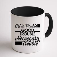Get In Good Necessary Trouble RIP John Lewis  Mug