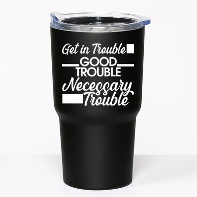 Get In Good Necessary Trouble RIP John Lewis  Tumbler
