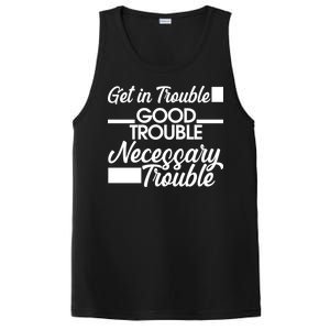 Get In Good Necessary Trouble RIP John Lewis  PosiCharge Competitor Tank