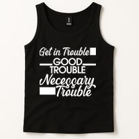 Get In Good Necessary Trouble RIP John Lewis  Tank Top