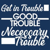Get In Good Necessary Trouble RIP John Lewis  Infant Baby Jersey Bodysuit