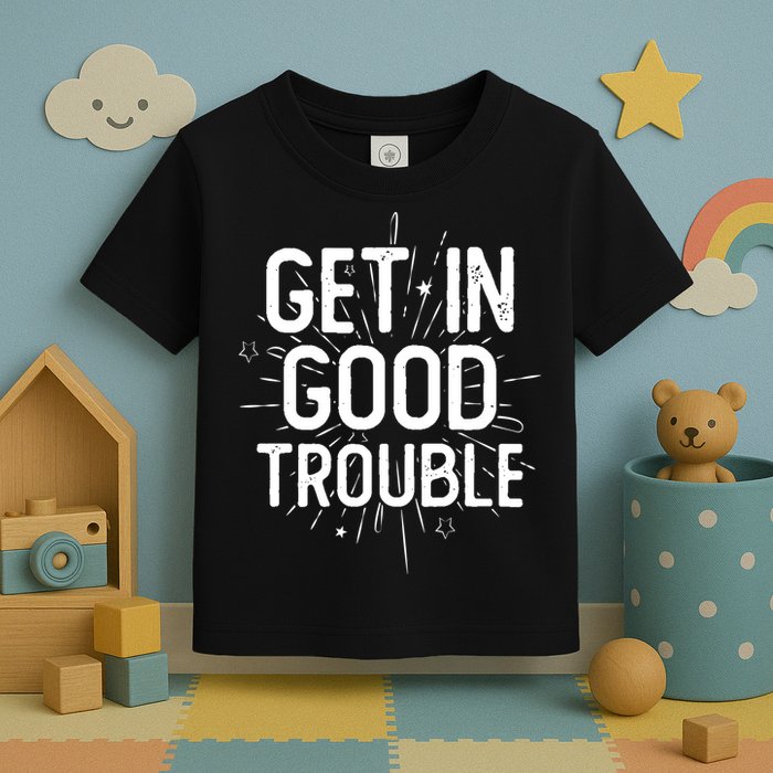 Get In Good Trouble John Lewis Quote  Toddler T-Shirt