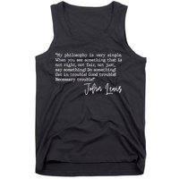 Get In Good Trouble John Lewis Quote Tribute Tank Top