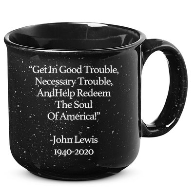 Get In Good Trouble Necessary Trouble 15oz Campfire Ceramic Mug