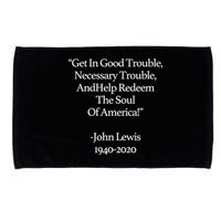 Get In Good Trouble Necessary Trouble Microfiber Hand Towel