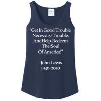 Get In Good Trouble Necessary Trouble Ladies Essential Tank