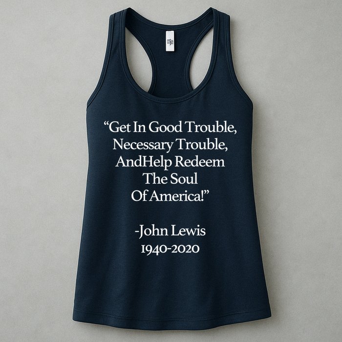 Get In Good Trouble Necessary Trouble Womens Tank Top