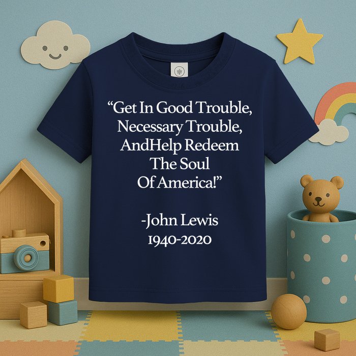 Get In Good Trouble Necessary Trouble Toddler T-Shirt