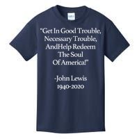 Get In Good Trouble Necessary Trouble Kids T-Shirt