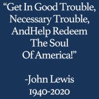 Get In Good Trouble Necessary Trouble Kids T-Shirt