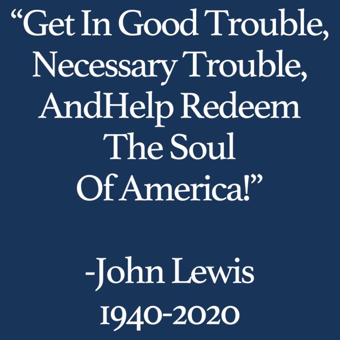 Get In Good Trouble Necessary Trouble Kids T-Shirt