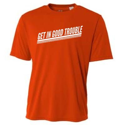 Get In Good Trouble Rep John Lewis Quote  Cooling Performance Crew T-Shirt