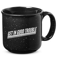 Get In Good Trouble Rep John Lewis Quote  15oz Campfire Ceramic Mug