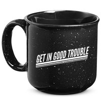 Get In Good Trouble Rep John Lewis Quote  15oz Campfire Ceramic Mug