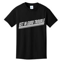 Get In Good Trouble Rep John Lewis Quote  Kids T-Shirt