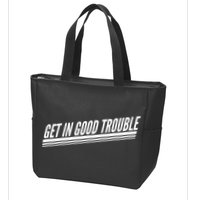 Get In Good Trouble Rep John Lewis Quote  Zip Tote Bag