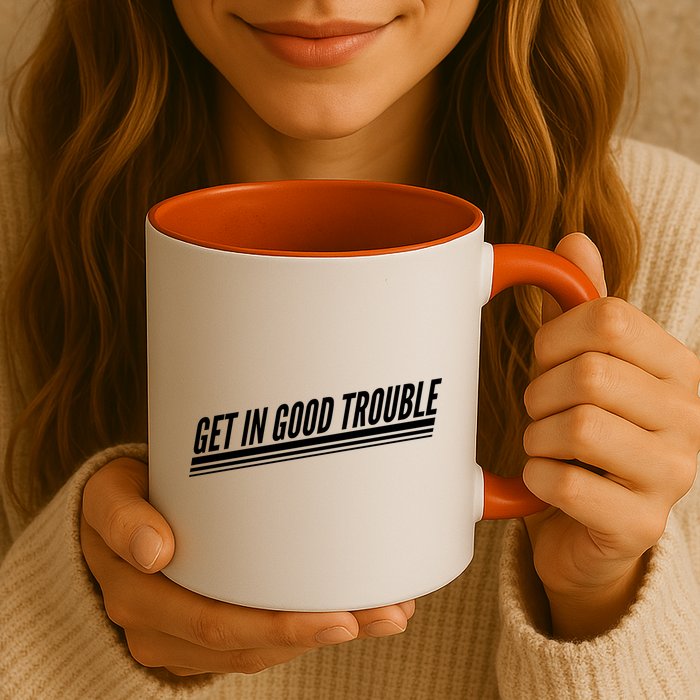 Get In Good Trouble Rep John Lewis Quote  Mug