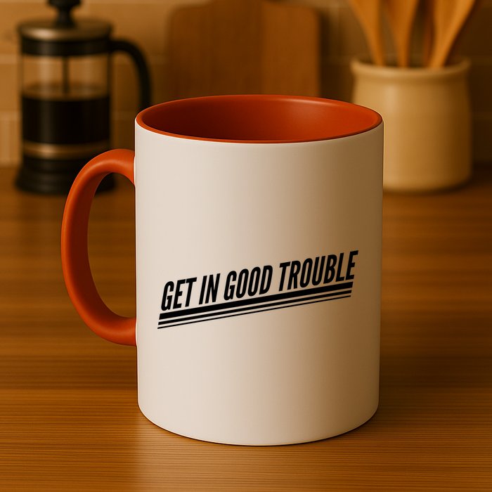 Get In Good Trouble Rep John Lewis Quote  Mug