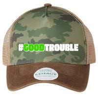 Get In #GoodTrouble John Lewis Tribute Legacy Tie Dye Trucker Hat