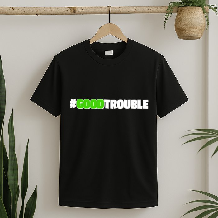Get In #GoodTrouble John Lewis Tribute T-Shirt