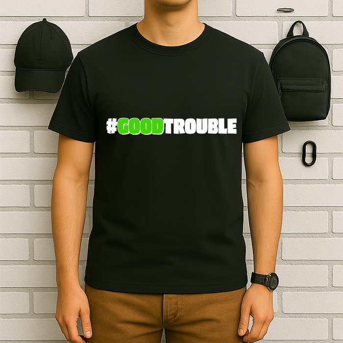 Get In #GoodTrouble John Lewis Tribute T-Shirt