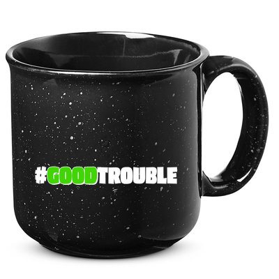Get In #GoodTrouble John Lewis Tribute 15oz Campfire Ceramic Mug