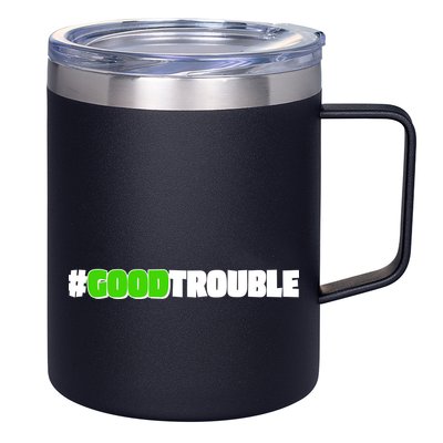 Get In #GoodTrouble John Lewis Tribute 12oz Stainless Steel Coffee Mug