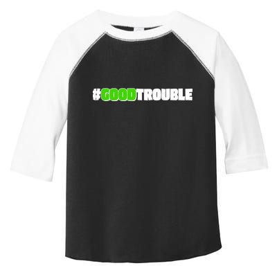 Get In #GoodTrouble John Lewis Tribute Toddler Fine Jersey T-Shirt