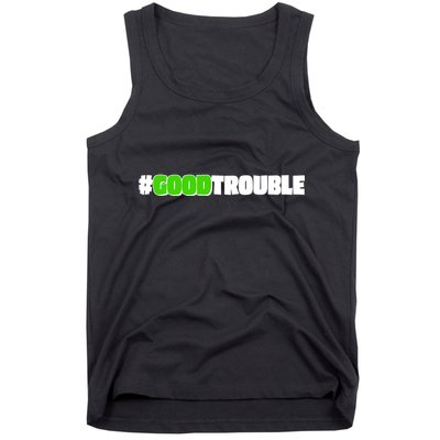 Get In #GoodTrouble John Lewis Tribute Tank Top