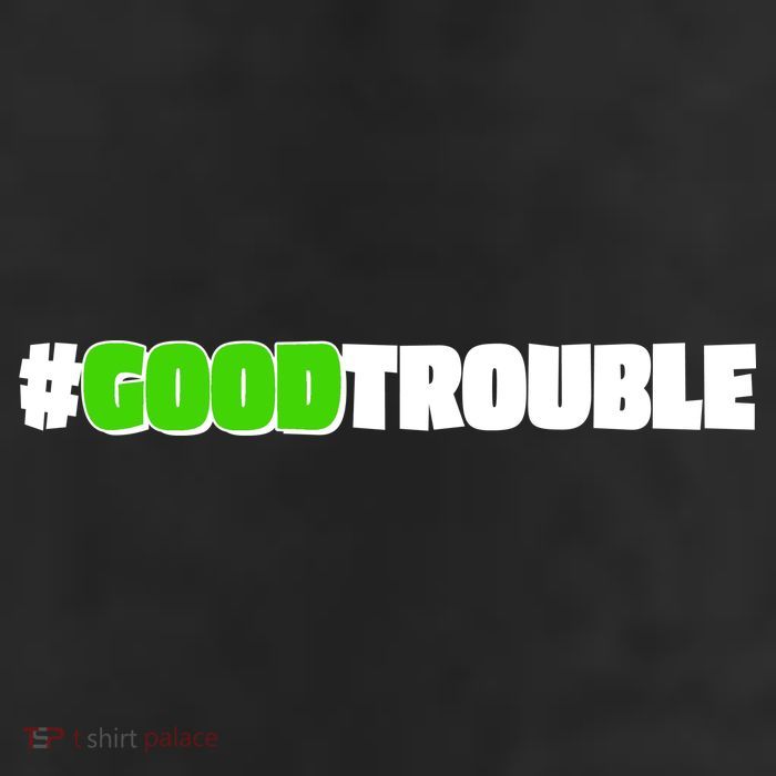 Get In #GoodTrouble John Lewis Tribute Golf Towel