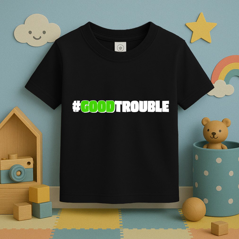 Get In #GoodTrouble John Lewis Tribute Toddler T-Shirt