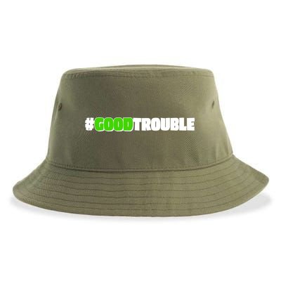 Get In #GoodTrouble John Lewis Tribute Sustainable Bucket Hat