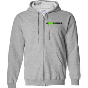 Get In #GoodTrouble John Lewis Tribute Full Zip Hoodie