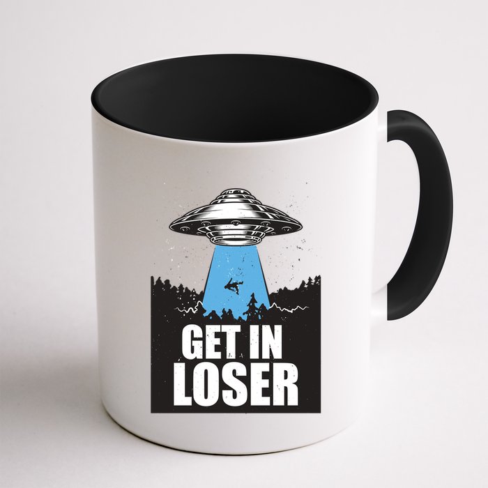 Get In Loser Alien UFO Mug