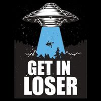 Get In Loser Alien UFO Mug