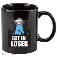 Get In Loser Alien UFO 11oz C Handle Ceramic Mug