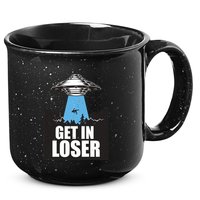 Get In Loser Alien UFO 15oz Campfire Ceramic Mug