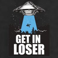 Get In Loser Alien UFO 15oz Campfire Ceramic Mug