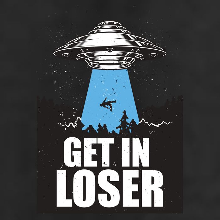 Get In Loser Alien UFO 15oz Campfire Ceramic Mug