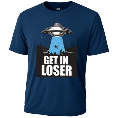 Get In Loser Alien UFO Performance Shirt