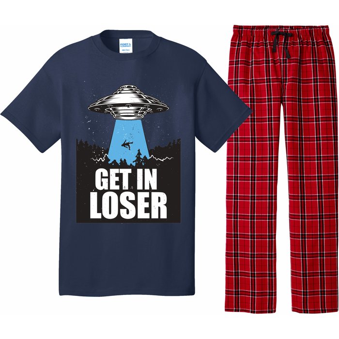 Get In Loser Alien UFO Pajama Set