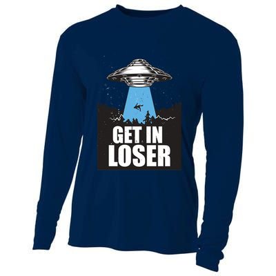 Get In Loser Alien UFO Cooling Performance Long Sleeve Crew