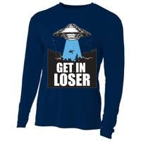 Get In Loser Alien UFO Cooling Performance Long Sleeve Crew