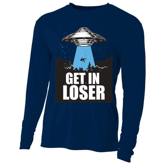 Get In Loser Alien UFO Cooling Performance Long Sleeve Crew