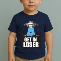 Get In Loser Alien UFO Toddler T-Shirt