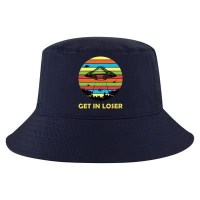 Get In Loser UFO Retro Alien Spaceship Cool Comfort Performance Bucket Hat