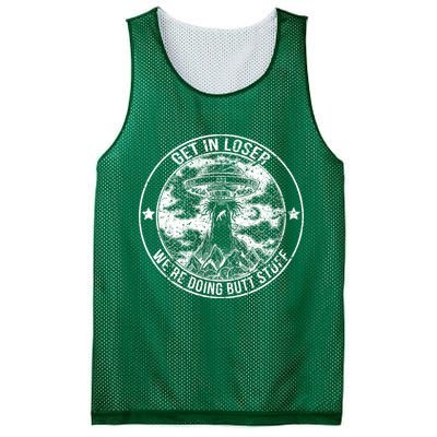 Get In Loser Were Doing Butt Stuff Mesh Reversible Basketball Jersey Tank