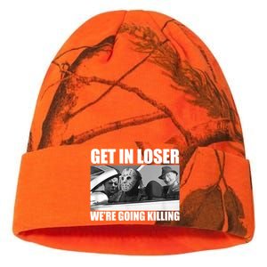 Get In Loser We're Going Killing Funny Horror Movies Kati Licensed 12" Camo Beanie